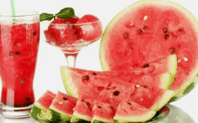 Aiste bia watermelon le haghaidh meáchain caillteanas